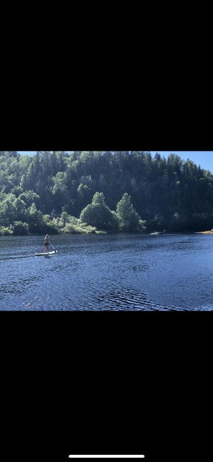 Glamping On Idyllic Lake, Paddle Boards & Rowboat Porsgrunn Exterior foto