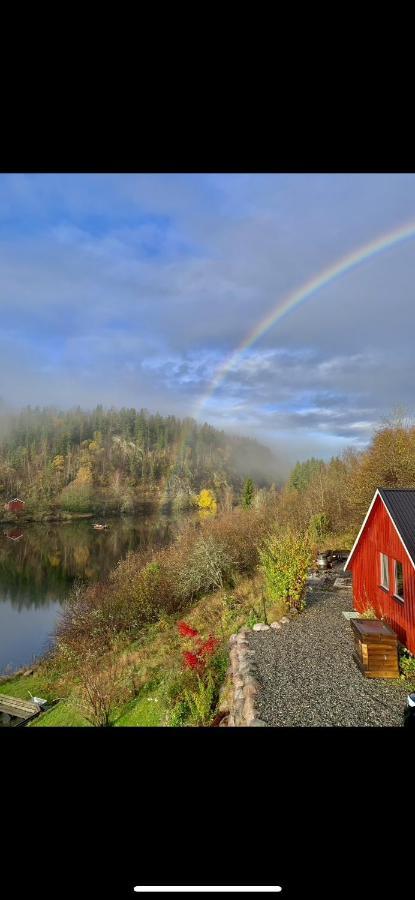 Glamping On Idyllic Lake, Paddle Boards & Rowboat Porsgrunn Exterior foto