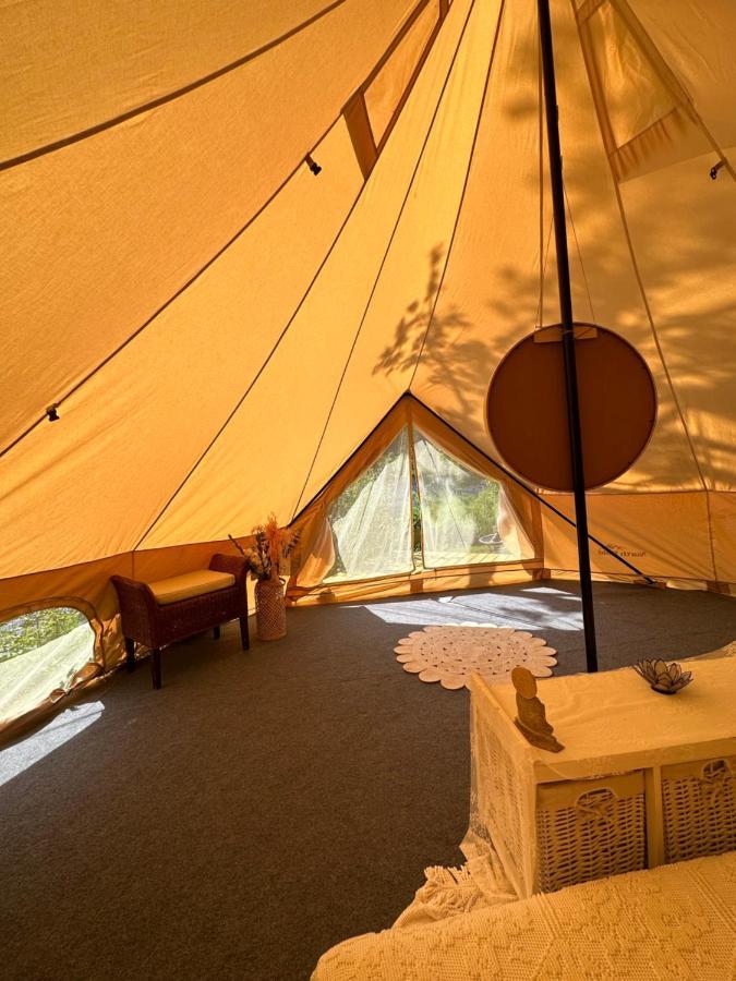 Glamping On Idyllic Lake, Paddle Boards & Rowboat Porsgrunn Exterior foto